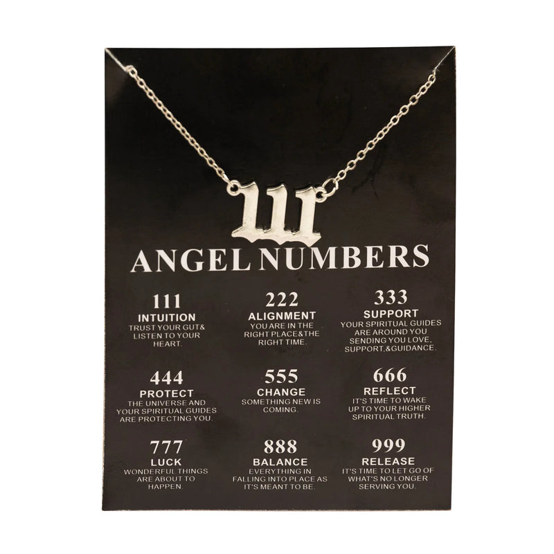 "Angels" Numeric Necklace