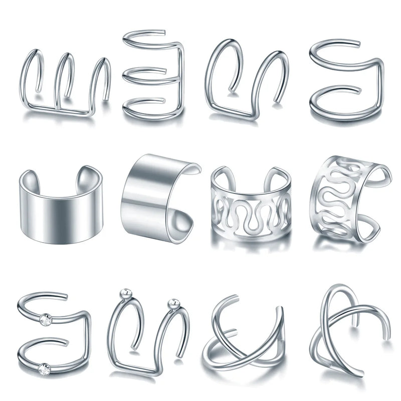 "Crysette Cuff" Earrings