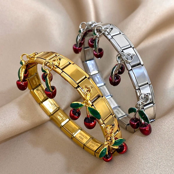 "Le Cherry d'Or" Bracelet