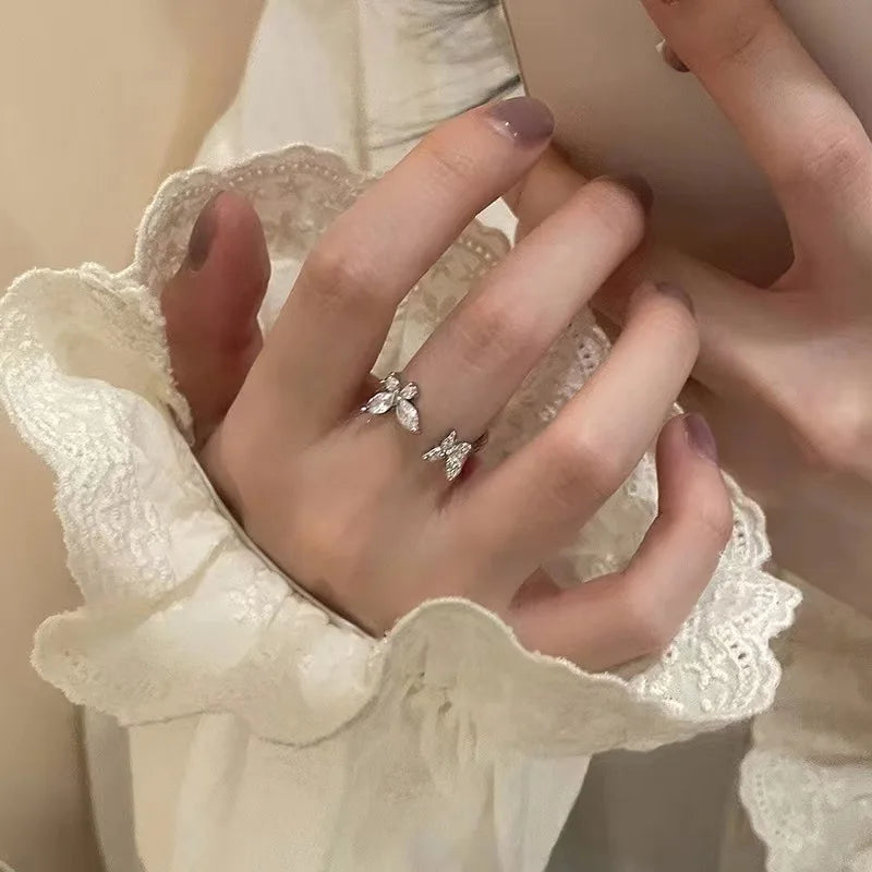 "Wings of Luxe" Butterfly Ring