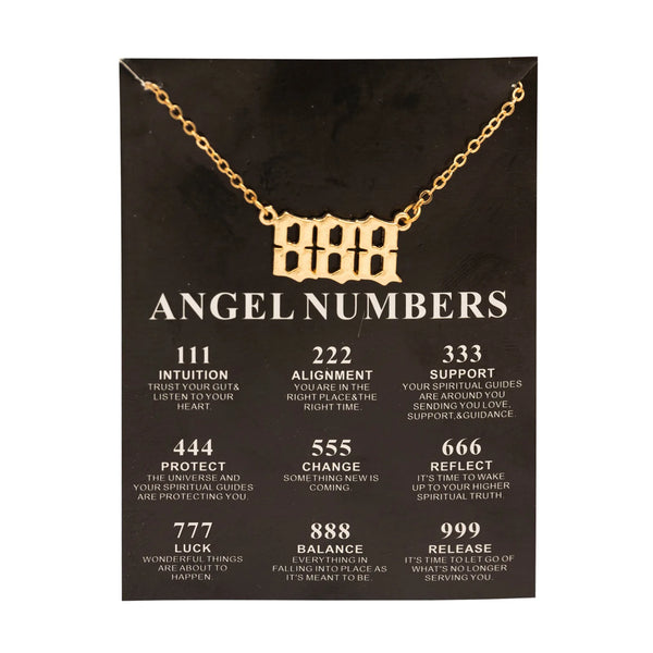 "Angels" Numeric Necklace