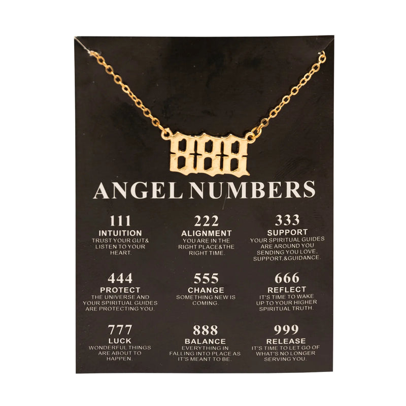 "Angels" Numeric Necklace