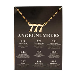 "Angels" Numeric Necklace