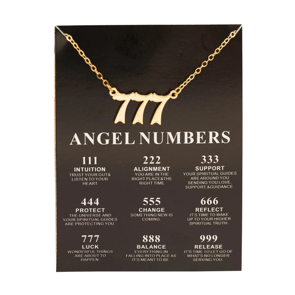 "Angels" Numeric Necklace