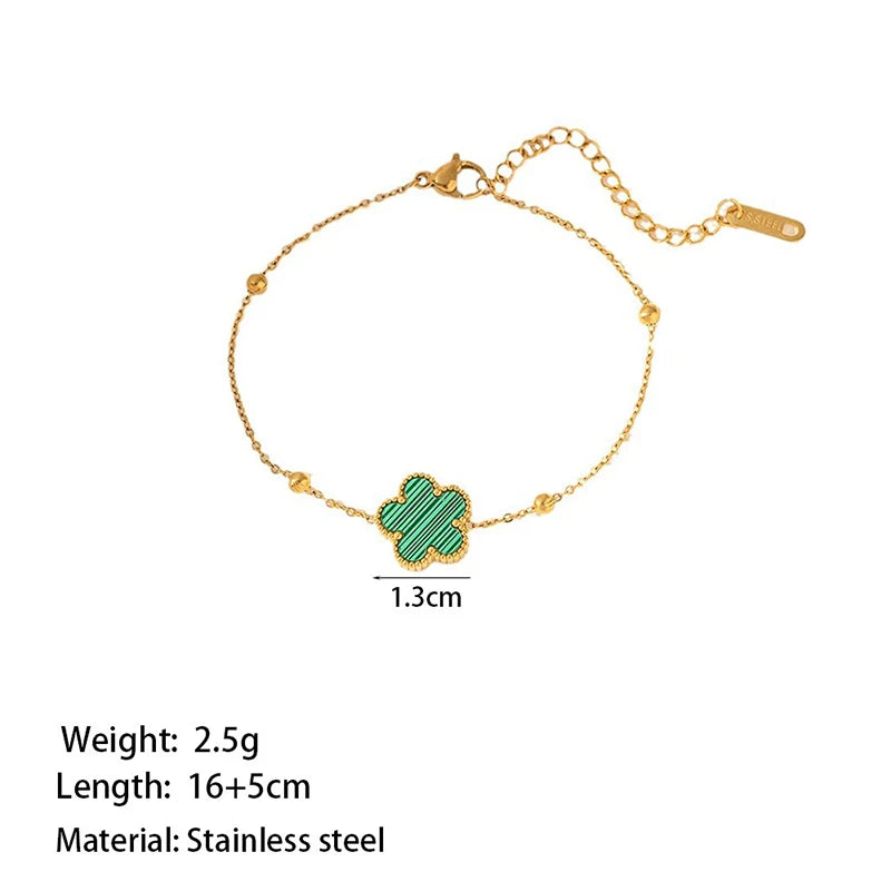 "Cardo’s Groove" Clover Bracelet