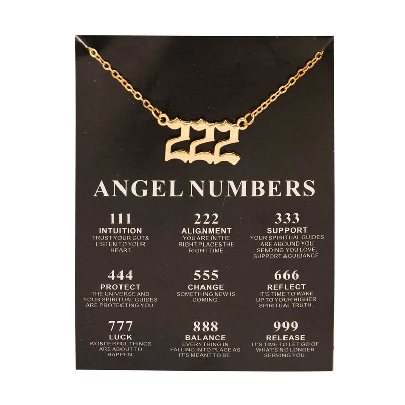 "Angels" Numeric Necklace