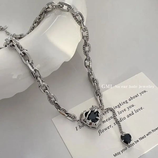 "What She Like" Heart Necklace