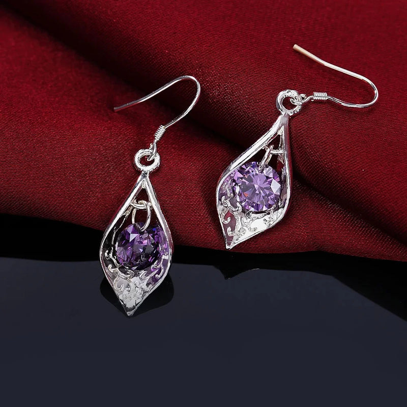 "The Amethyst" Earrings