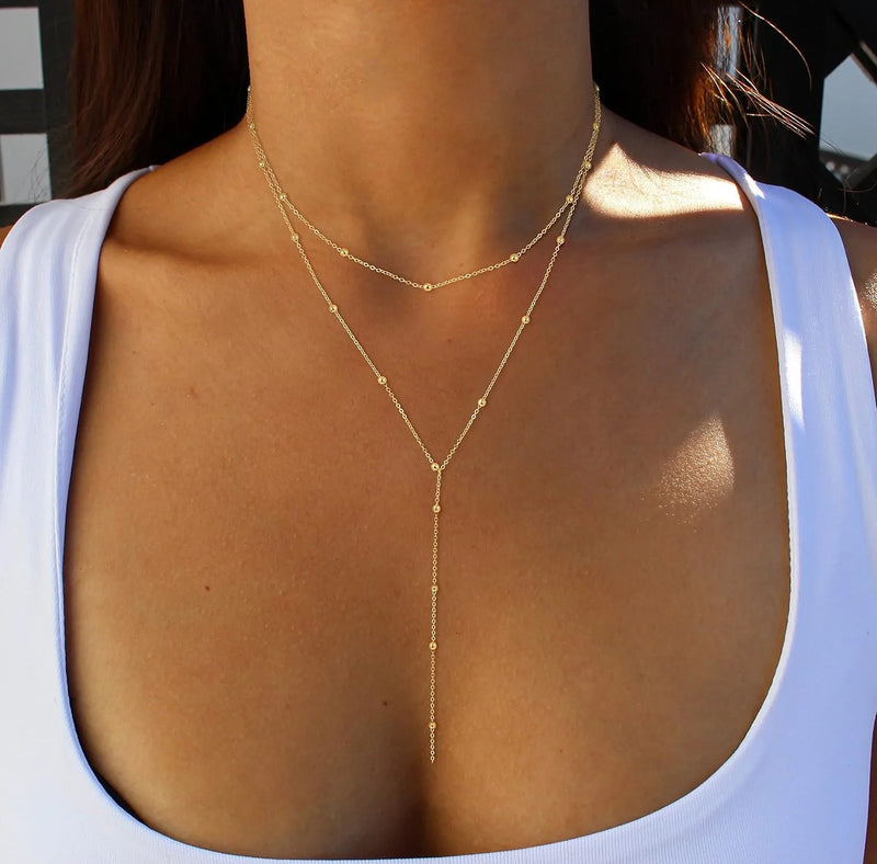 "Nœud de Minuit " Necklace