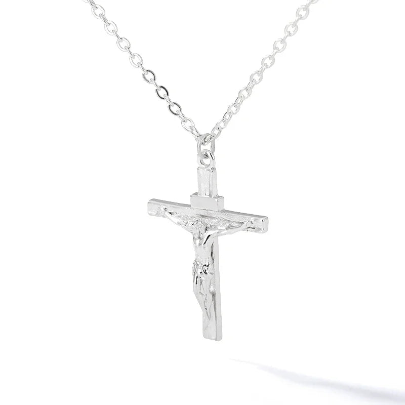 "Jesus Piece" Cross Necklace