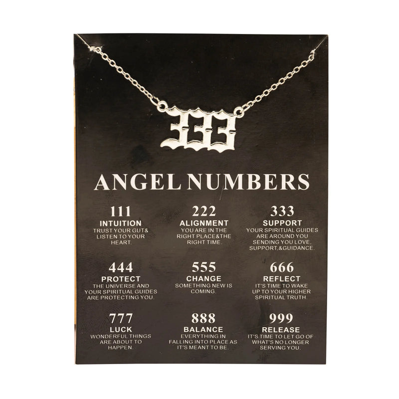 "Angels" Numeric Necklace
