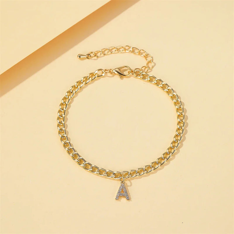 "Very Special" Custom Initial Anklet