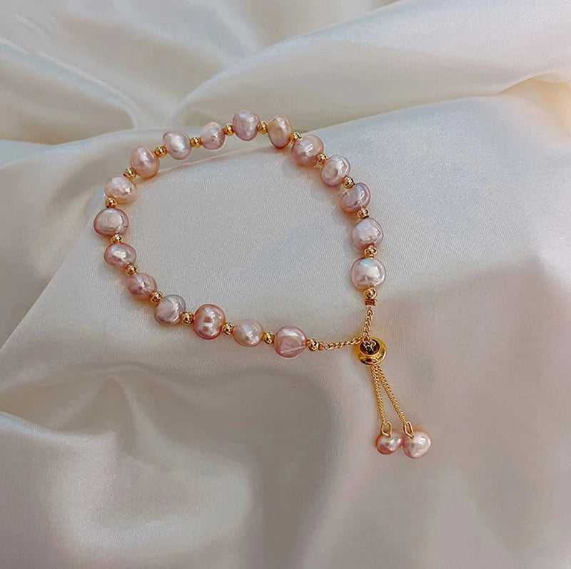 "Lune de Luxe" Pearl Bracelet