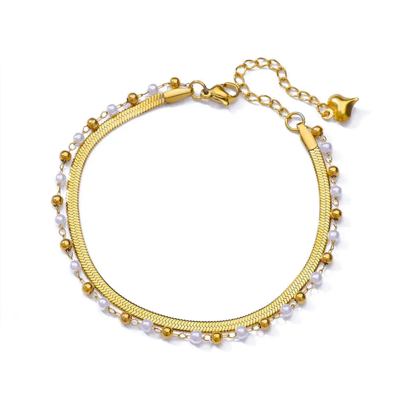 "Shoreline Glow" Anklet