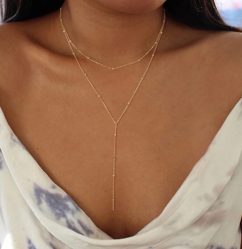 "Nœud de Minuit " Necklace