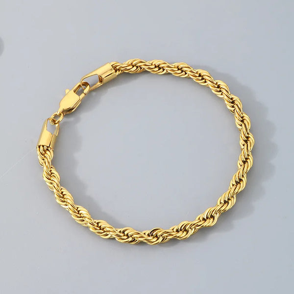 "From Sierra Leone" Gold Bracelet