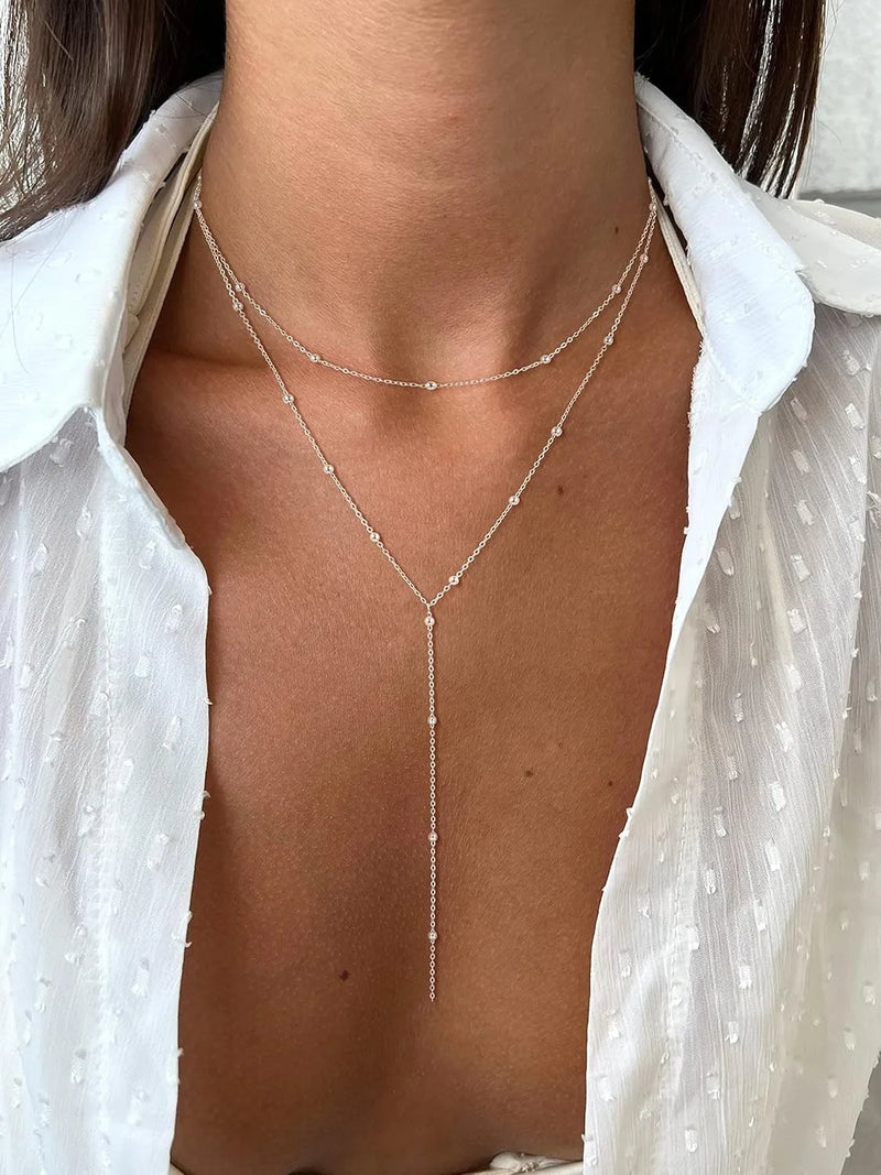 "Nœud de Minuit " Necklace