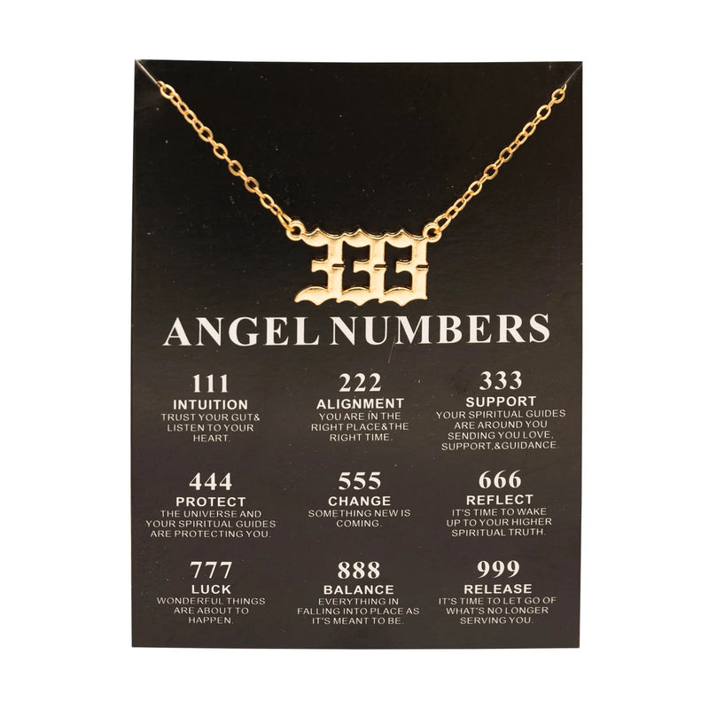 "Angels" Numeric Necklace